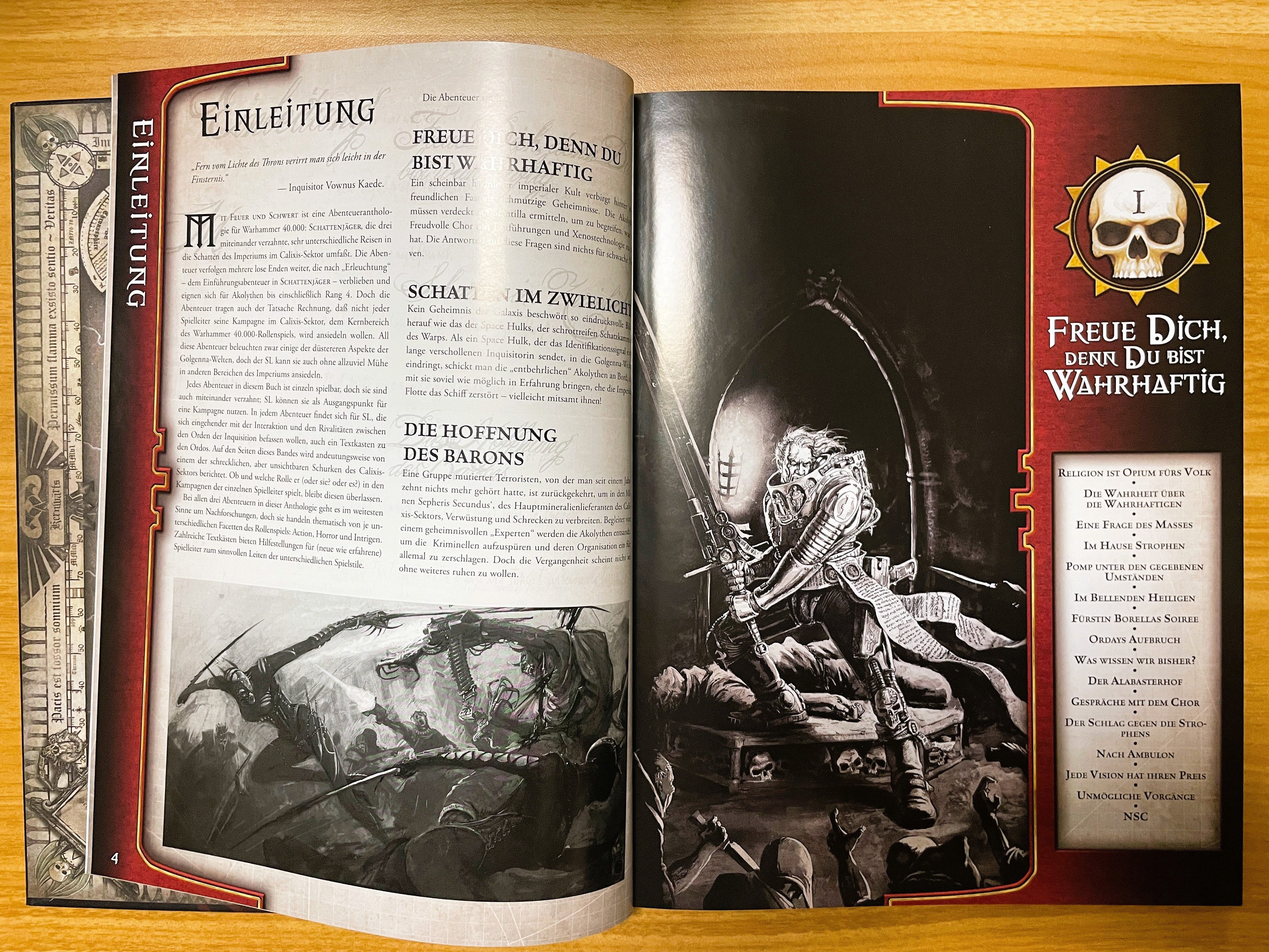 Games Workshop Spiel Schatten Jäger mit Feuer und Schwert