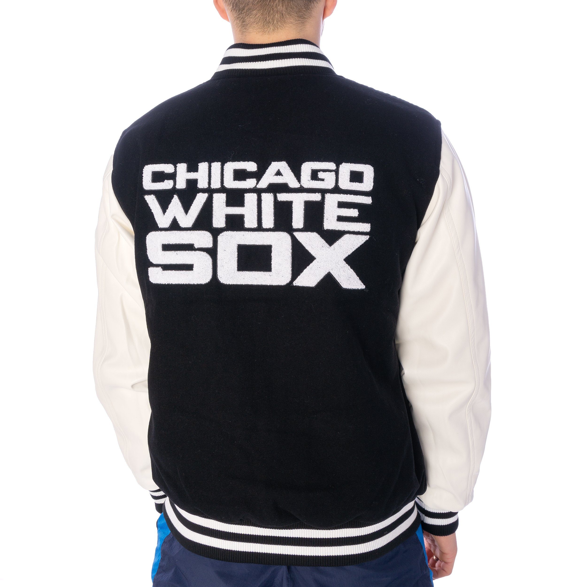 Era (1-St) New Sox White Wordmark Chicago New Era MLB Collegejacke Jacke