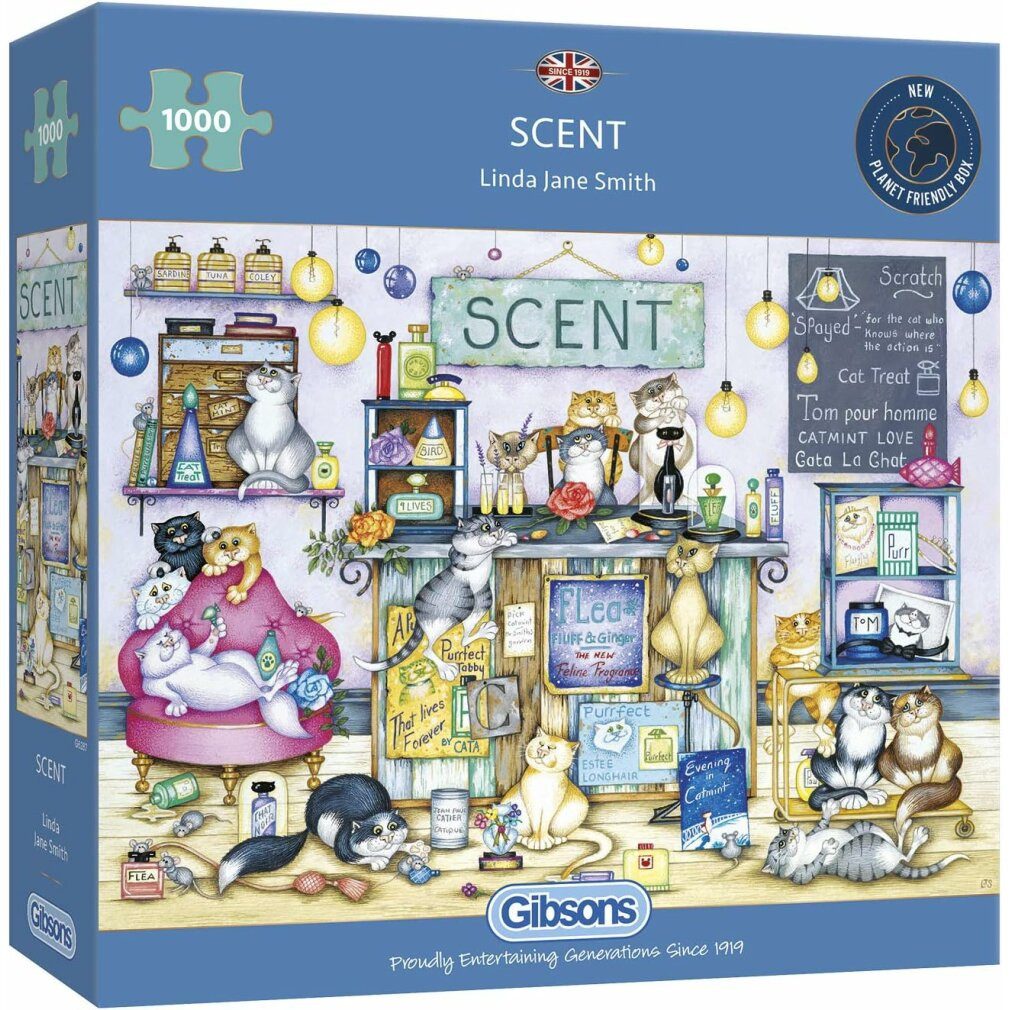 GIBSONS Puzzle Puzzle Duft 1000 Teile, Puzzleteile