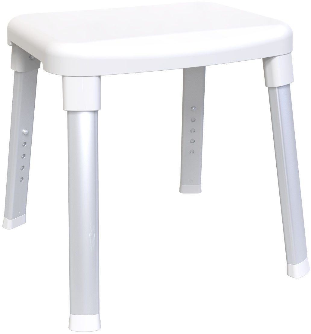 Bischof Dusch- und Badhocker Splash, belastbar bis 150 kg, rutschfester Stand, TÜV/GS geprüft