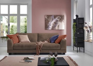 Home affaire 3-Sitzer Parennes, mit attraktivem Cord-Stoff, Breite 224 cm, Tiefe Sitzfläche 62 cm
