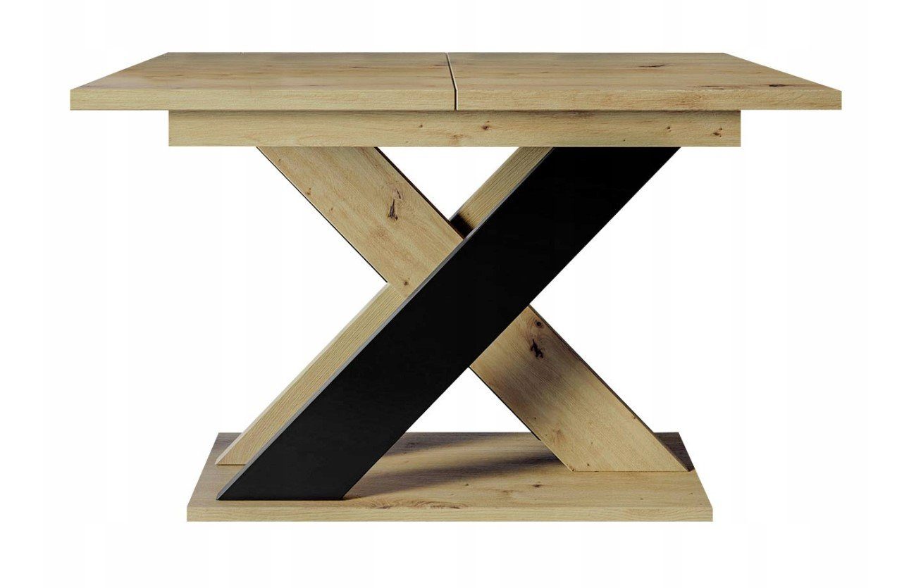 pressiode Esstisch Ausziehbarer Tisch XAO - eine moderne und funktionale Ergänzung artisan/schwarz