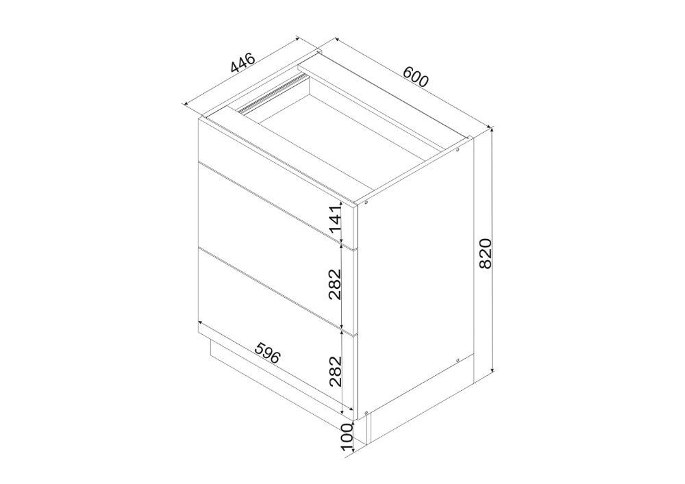 ROYAL24_MARKT Unterschrank - VITA - Vielseitig günstig online kaufen