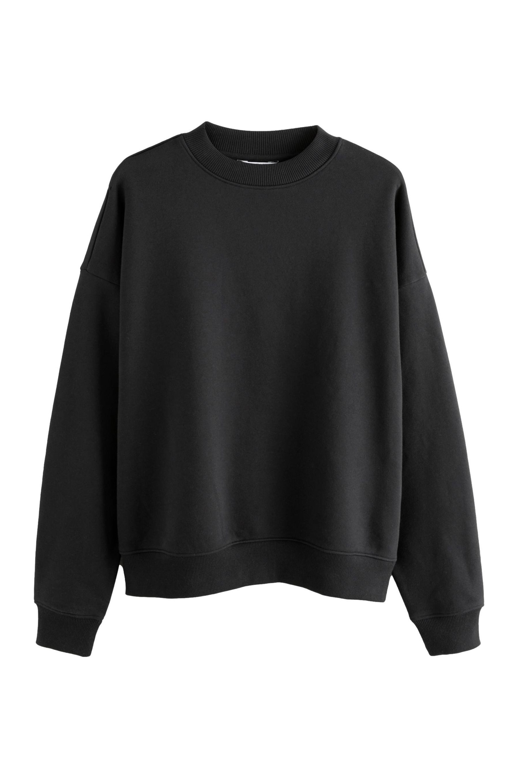Next Sweater Schweres Oversized Fit Rundhalssweatshirt (1-tlg) günstig online kaufen