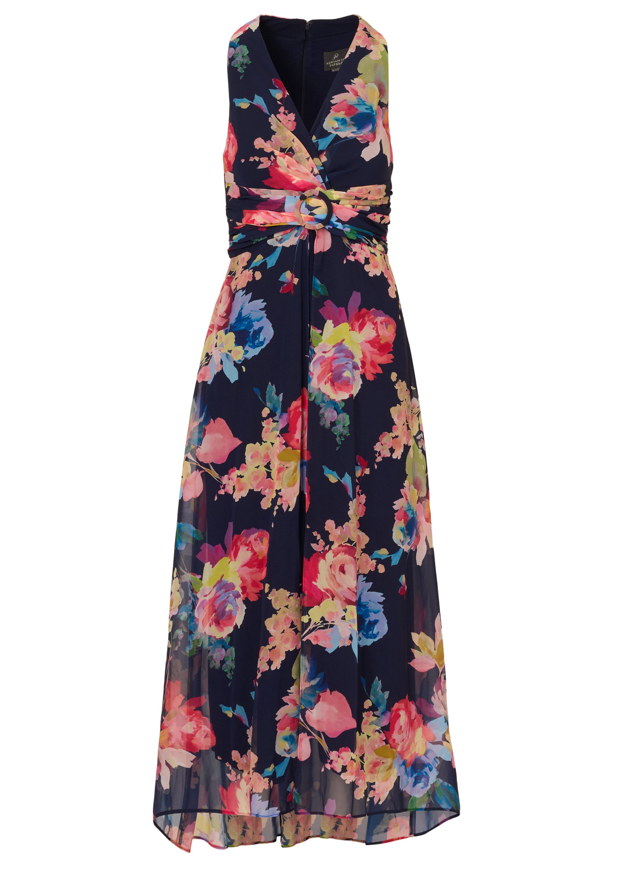 Adrianna Papell Jumpsuit Printed Chiffon Jumpsuit günstig online kaufen