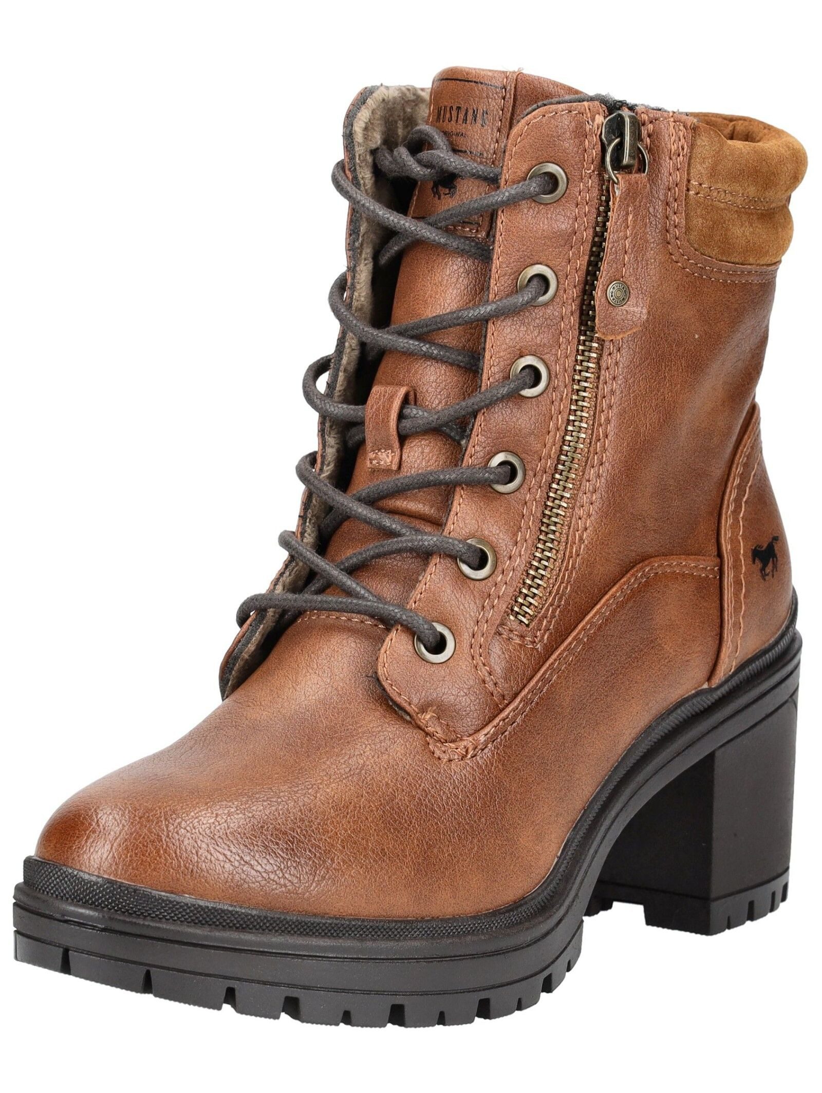 Mustang Shoes Mustang Shoes Сапогиette Lederimitat Schnürstiefelette