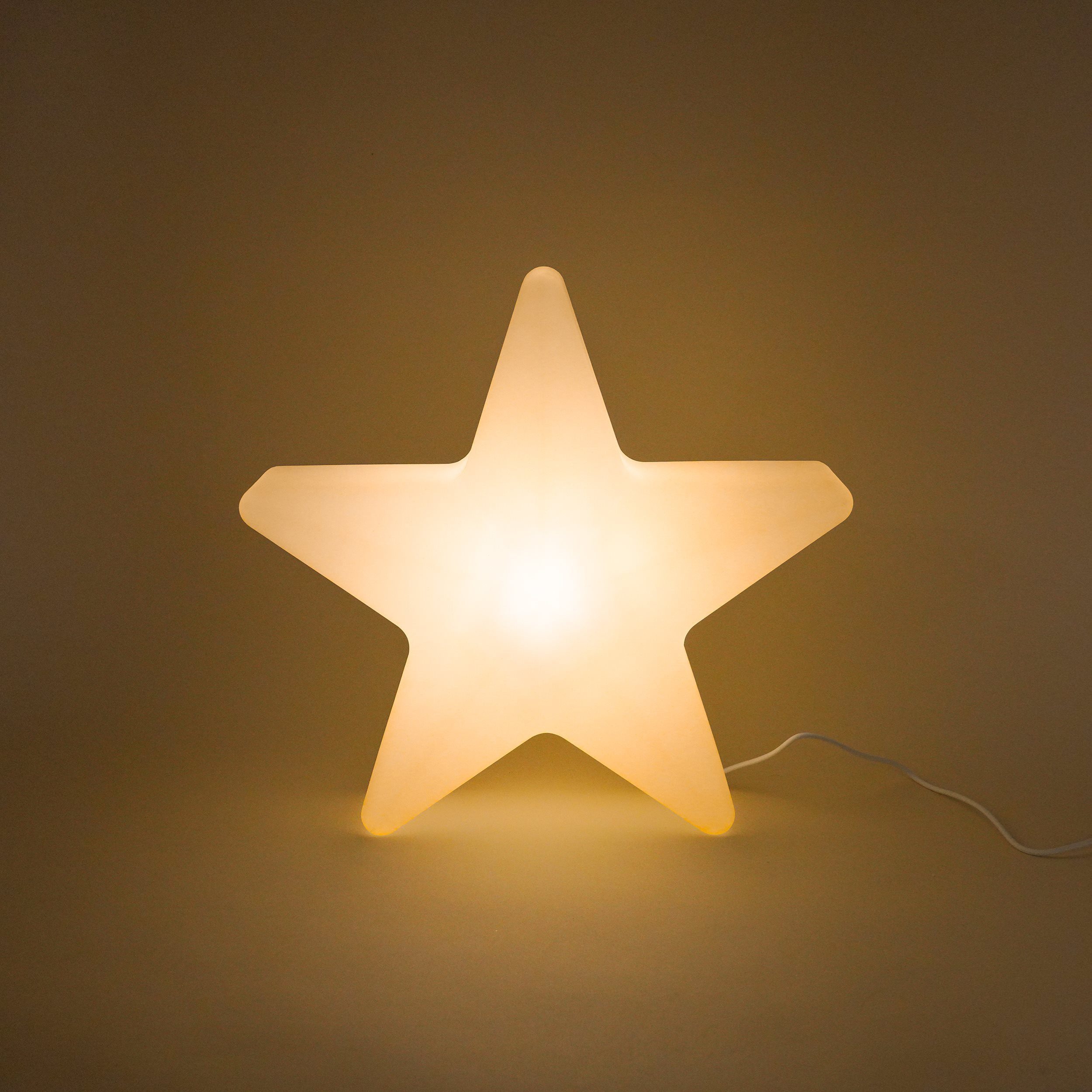 esotec LED-Stern für außen Solar Adventsstern Leuchtstern D40cm 12LEDs 6500K 2800K außen 102122