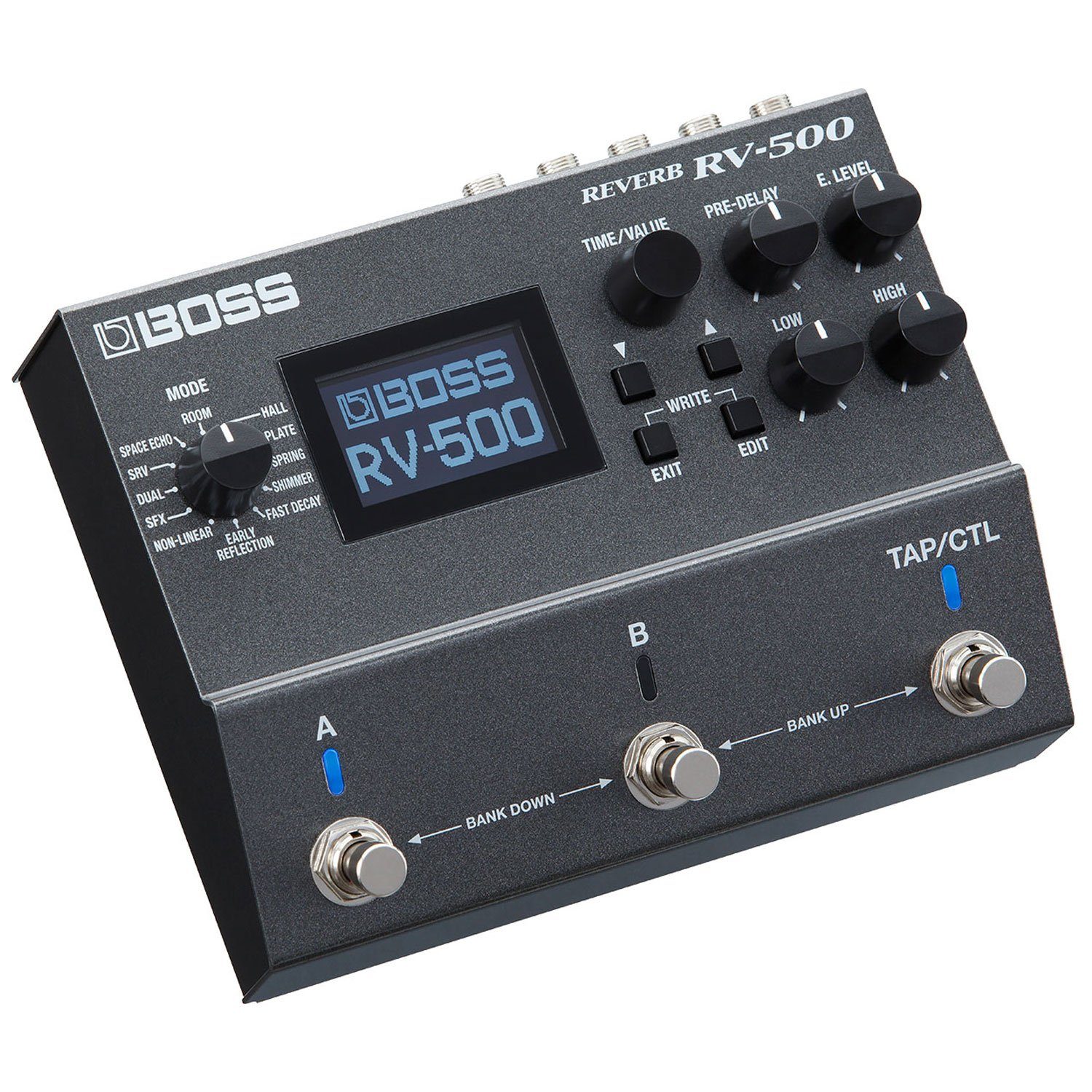 Boss by Roland E-Gitarre Boss RV-500 Reverb Pedal Hall Effektgerät, Effektgerät, -, -