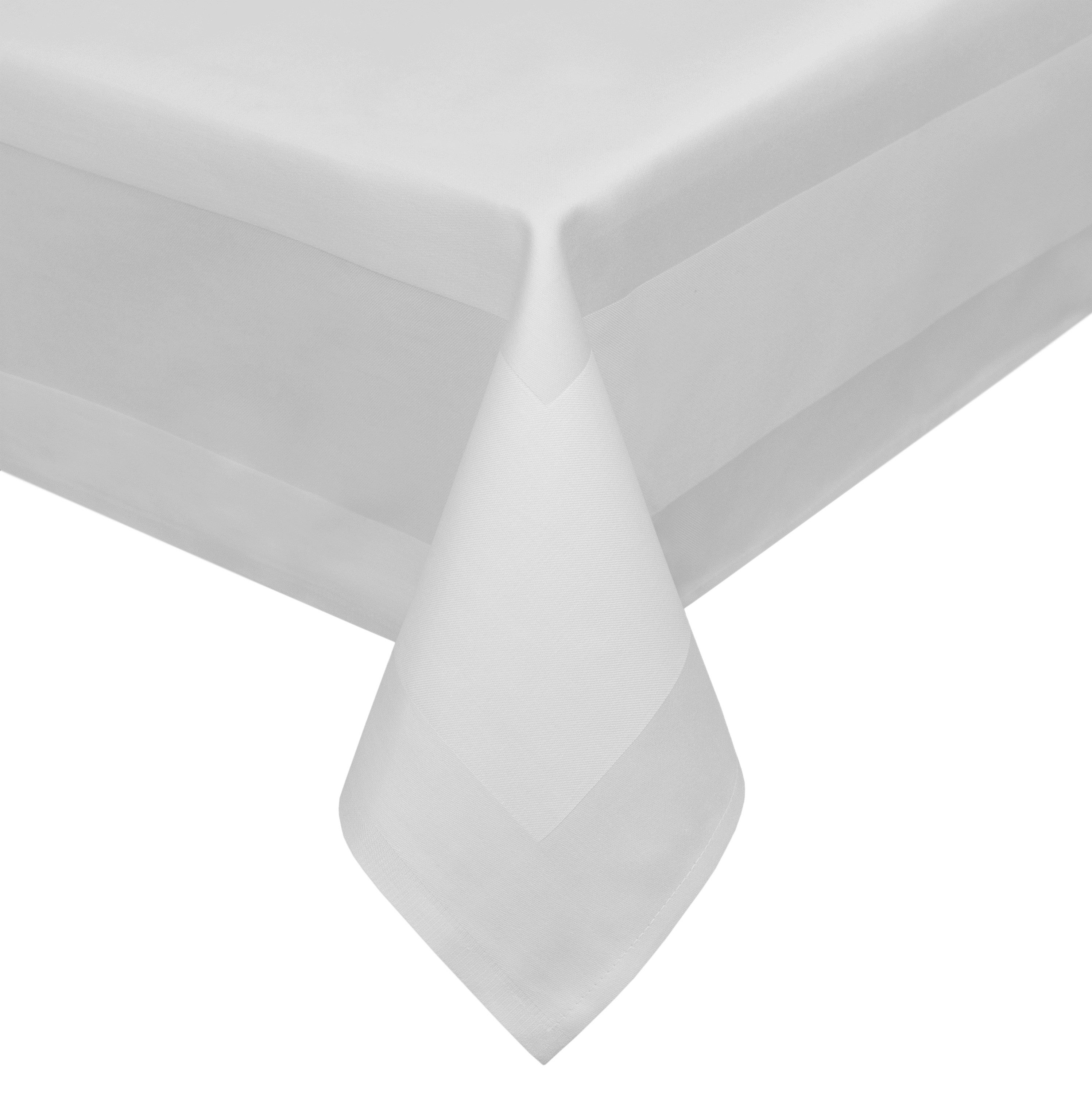 Beautex Tischdecke Damast Tischdecke, 100% mercerisierte Vollzwirn Baumwoll günstig online kaufen