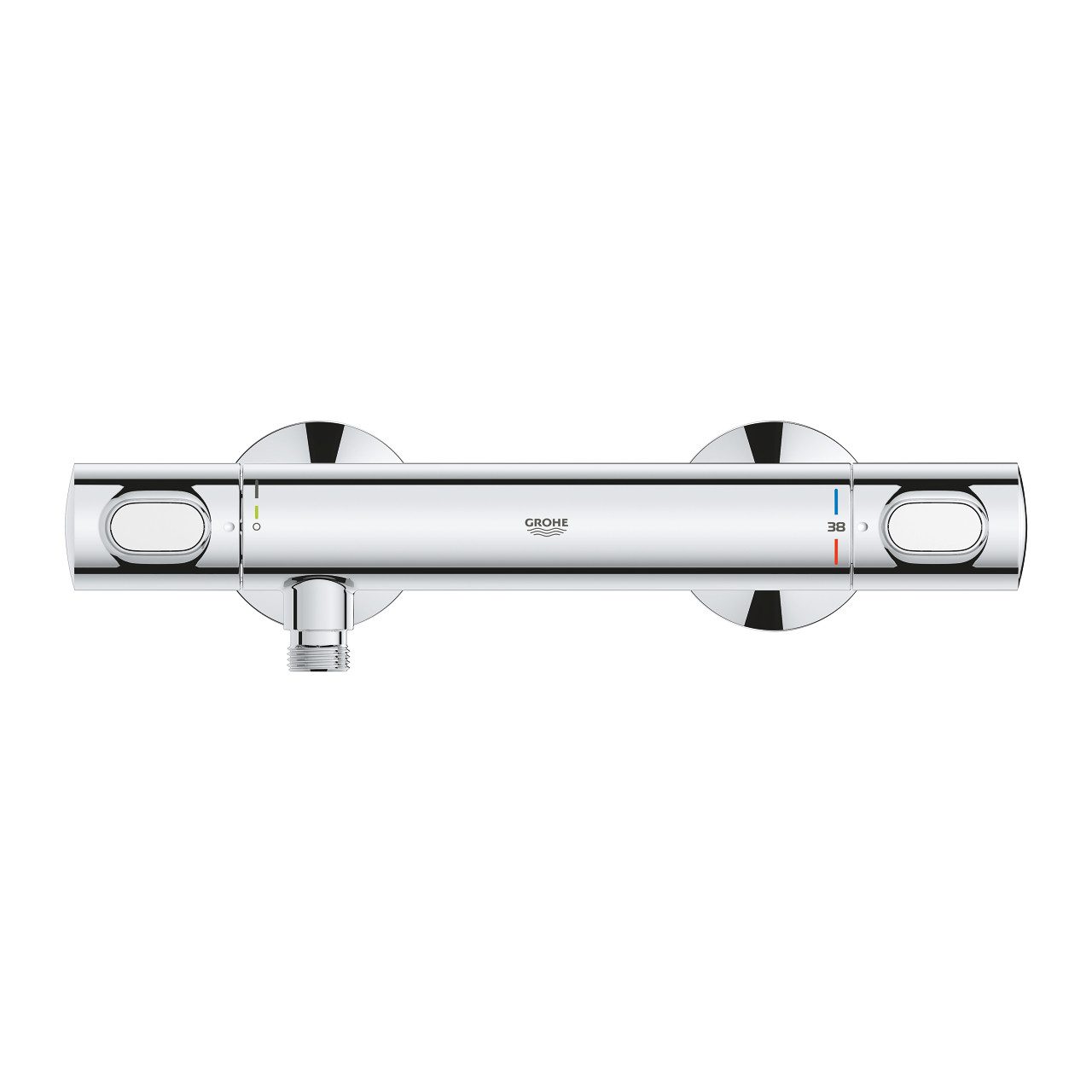 Grohe Duscharmatur Brausethermostat Grohtherm 500 Brausebatterie 1/2″Aufputz 34793000