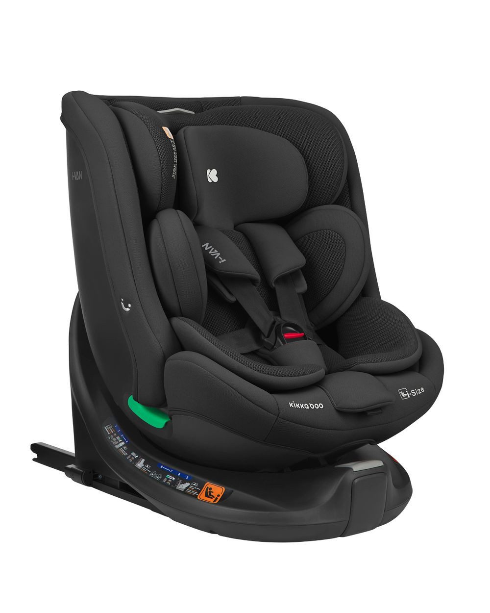 Kikkaboo Autokindersitz Kindersitz i-Van i-Size, ab: 0, bis: 12, (40-150cm) Isofix Gruppe 0+/1/2/3 Kopfstütze