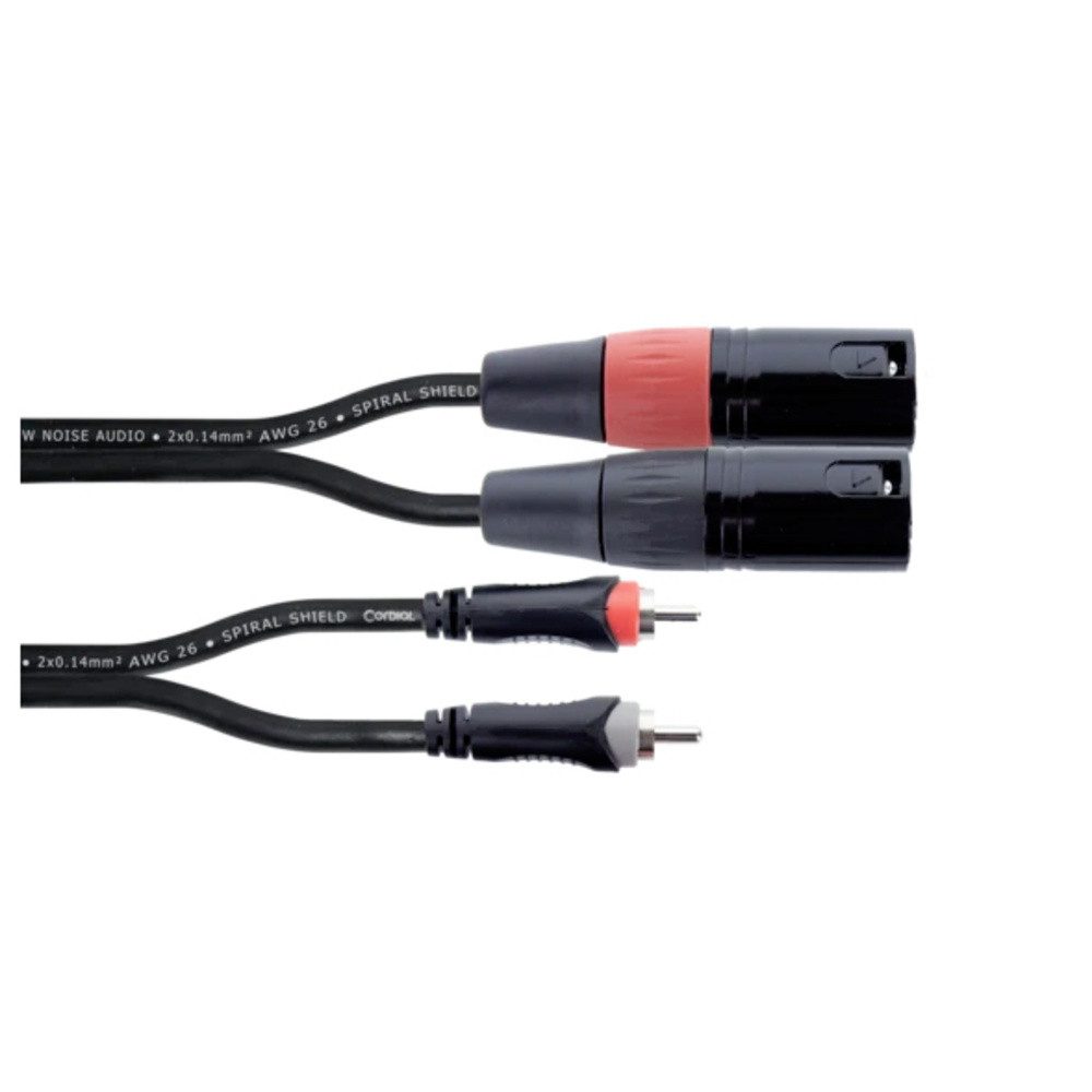 Cordial Cordial EU 3 MC XLR Verbindungskabel [2x XLR-Stecker 3 polig - 2x Cinc Audio-Kabel, (300.00 cm)