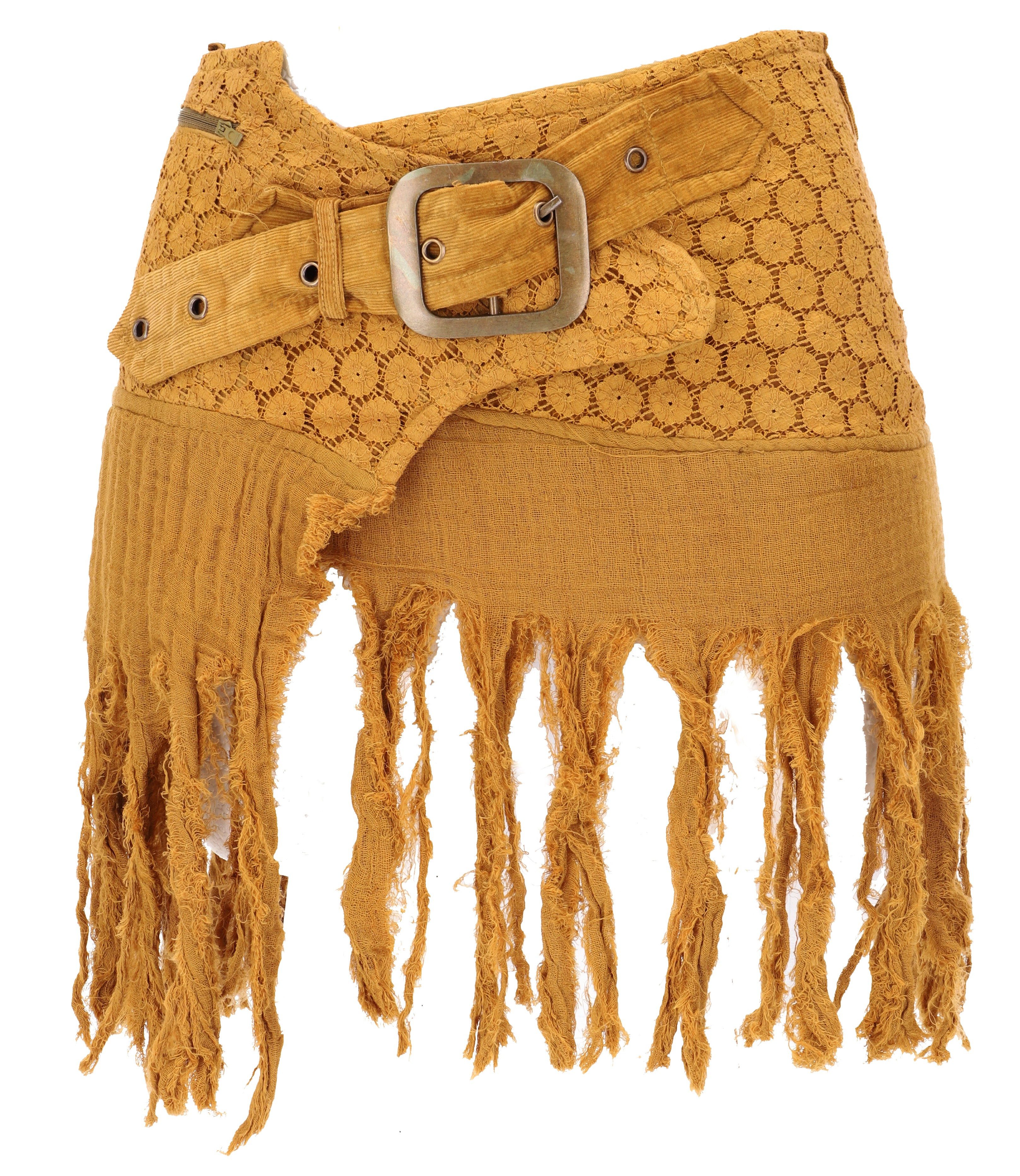 Guru-Shop Minirock Goa Minirock, Wickelrock, Tribal Cacheur,.. alternative günstig online kaufen