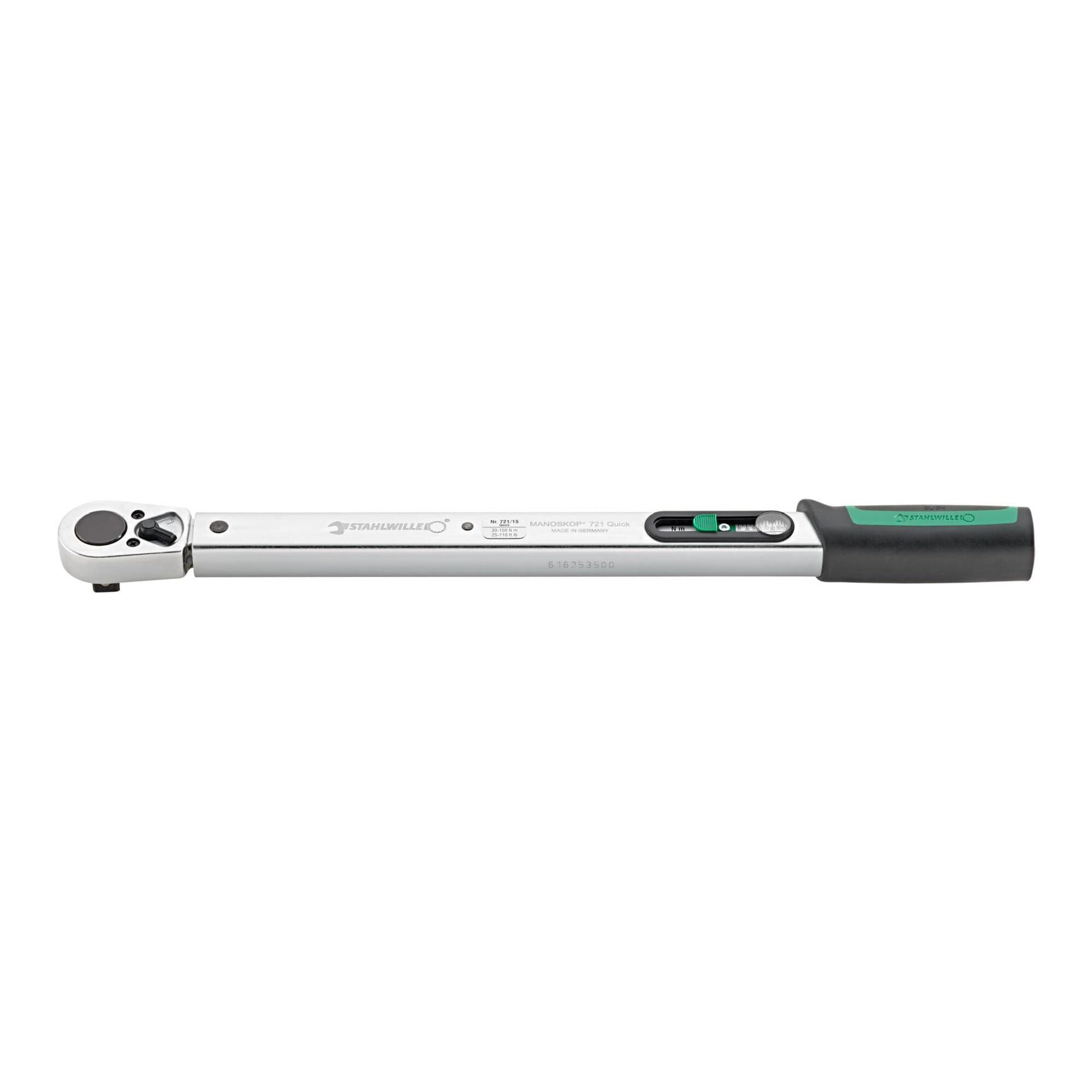 Stahlwille Drehmomentschlüssel Stahlwille Drehmomentschlüssel MANOSKOP® Nr.721/15 QUICK 30-150 N·m