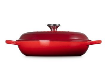 LE CREUSET Kochtopf Gourmet-Profitopf Signature rund kirschrot 30cm