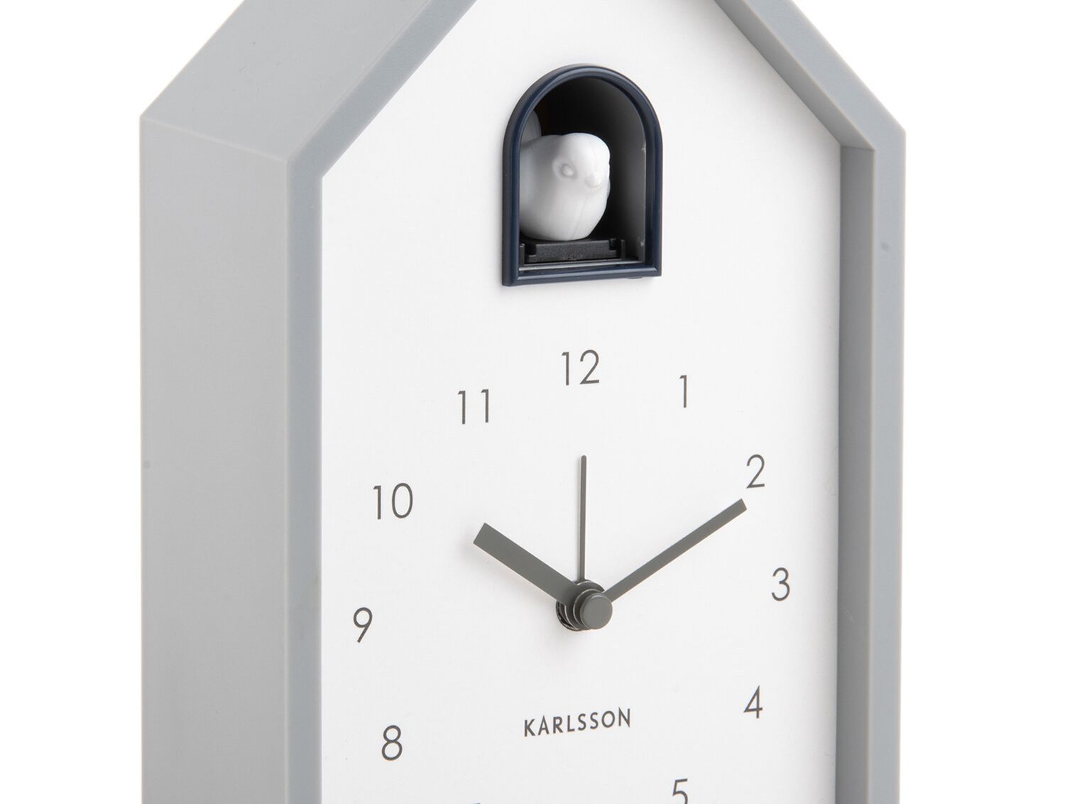 Karlsson Wanduhr Uhr mit Kuckuck, 12 x 20 x 6 cm