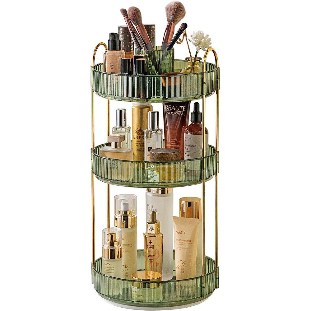 NUODWELL Make-Up Organizer Make Up Organizer, 360° Drehbar Schmink Aufbewah günstig online kaufen