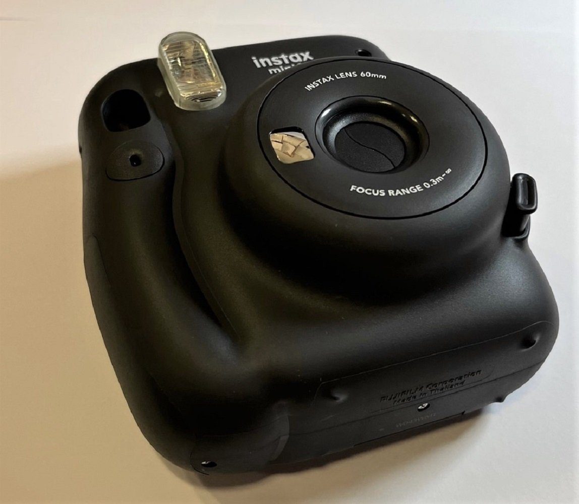 Charcoal-Gray Mini Sofortbildkamera FUJIFILM Instax Film Aufnahmen 11 inklusive 10 mit