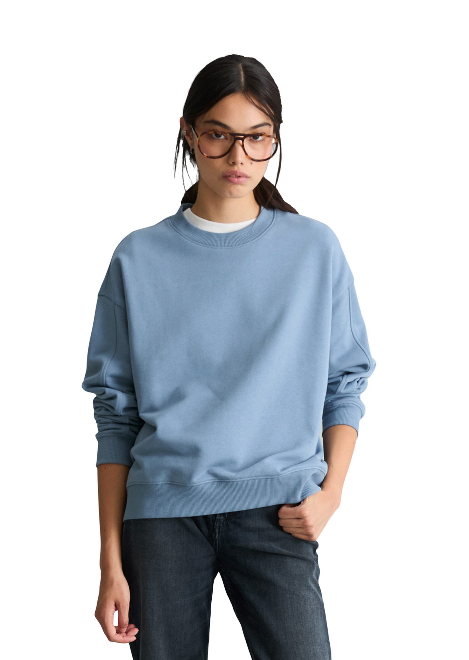 Marc O'Polo DENIM Sweatshirt aus Organic Cotton
