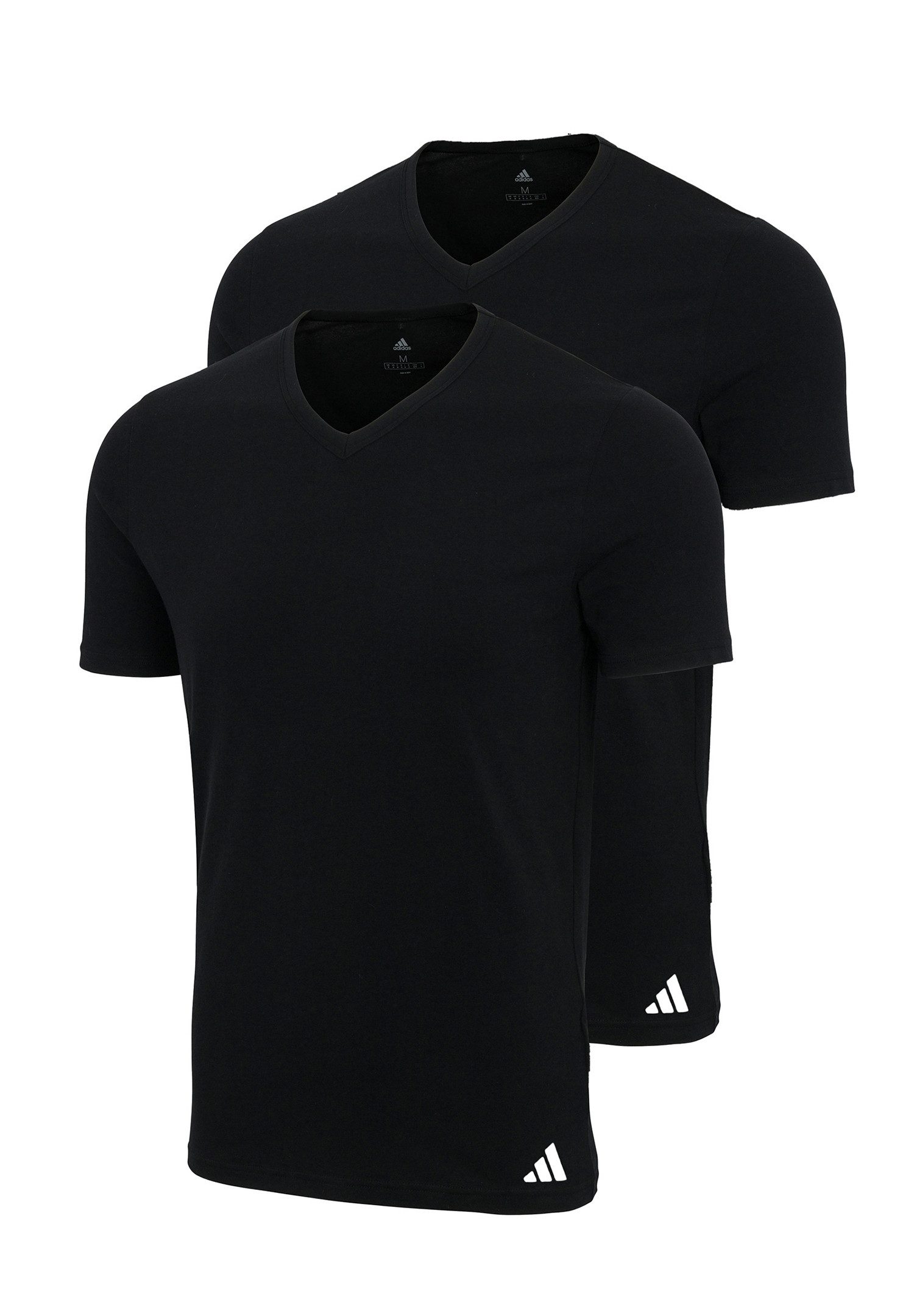 adidas Performance Poloshirt T-Shirt Basic V-Neck 2P (Packung, 2-tlg., 2er- günstig online kaufen