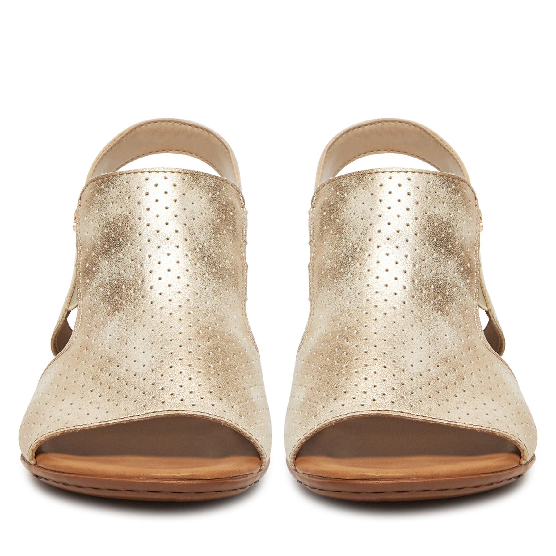 Rieker Rieker Damen-Sandalen Gold 64665-60 Sandale