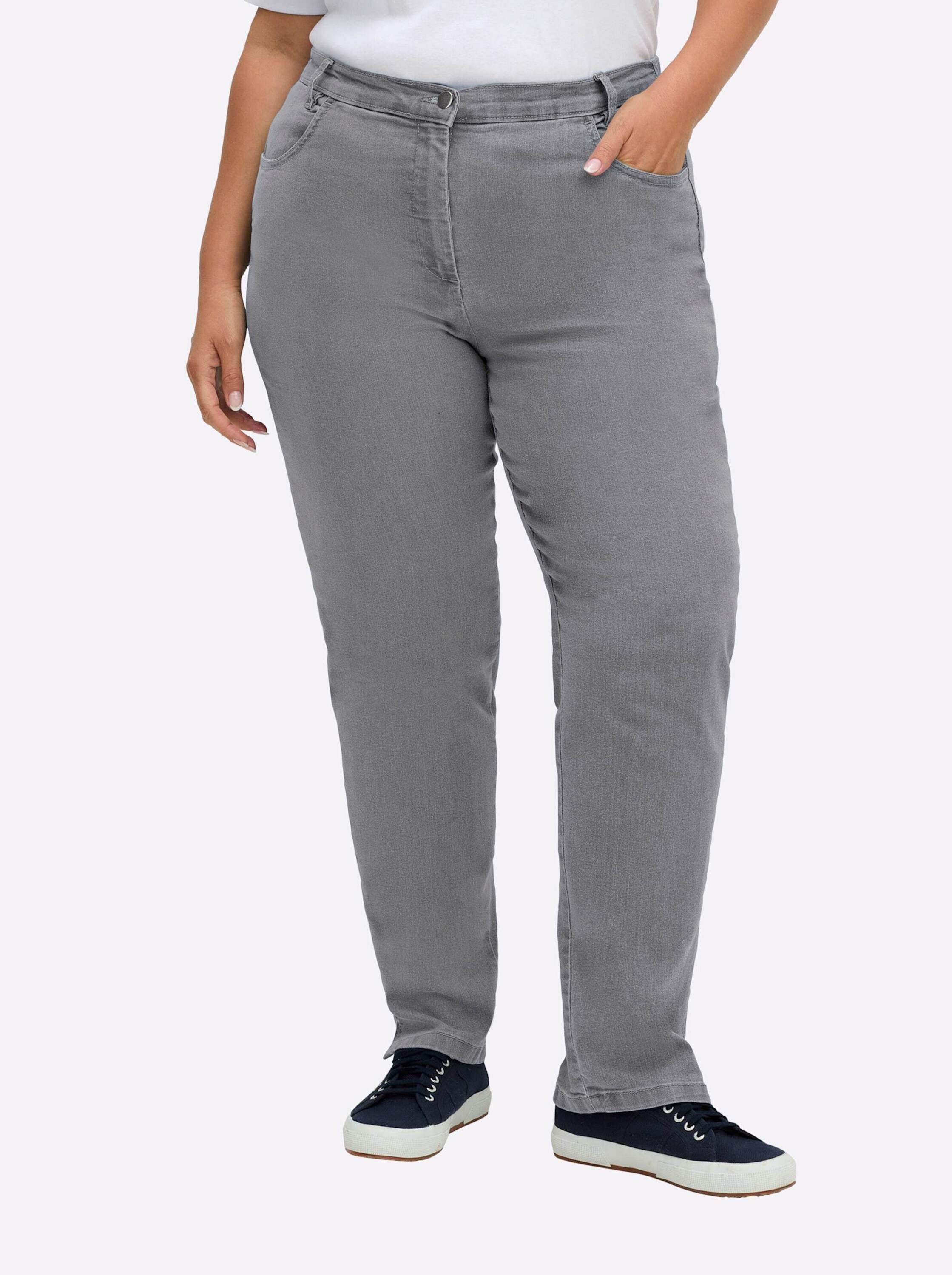 Sieh an! Bequeme Jeans Jeans komfortabel