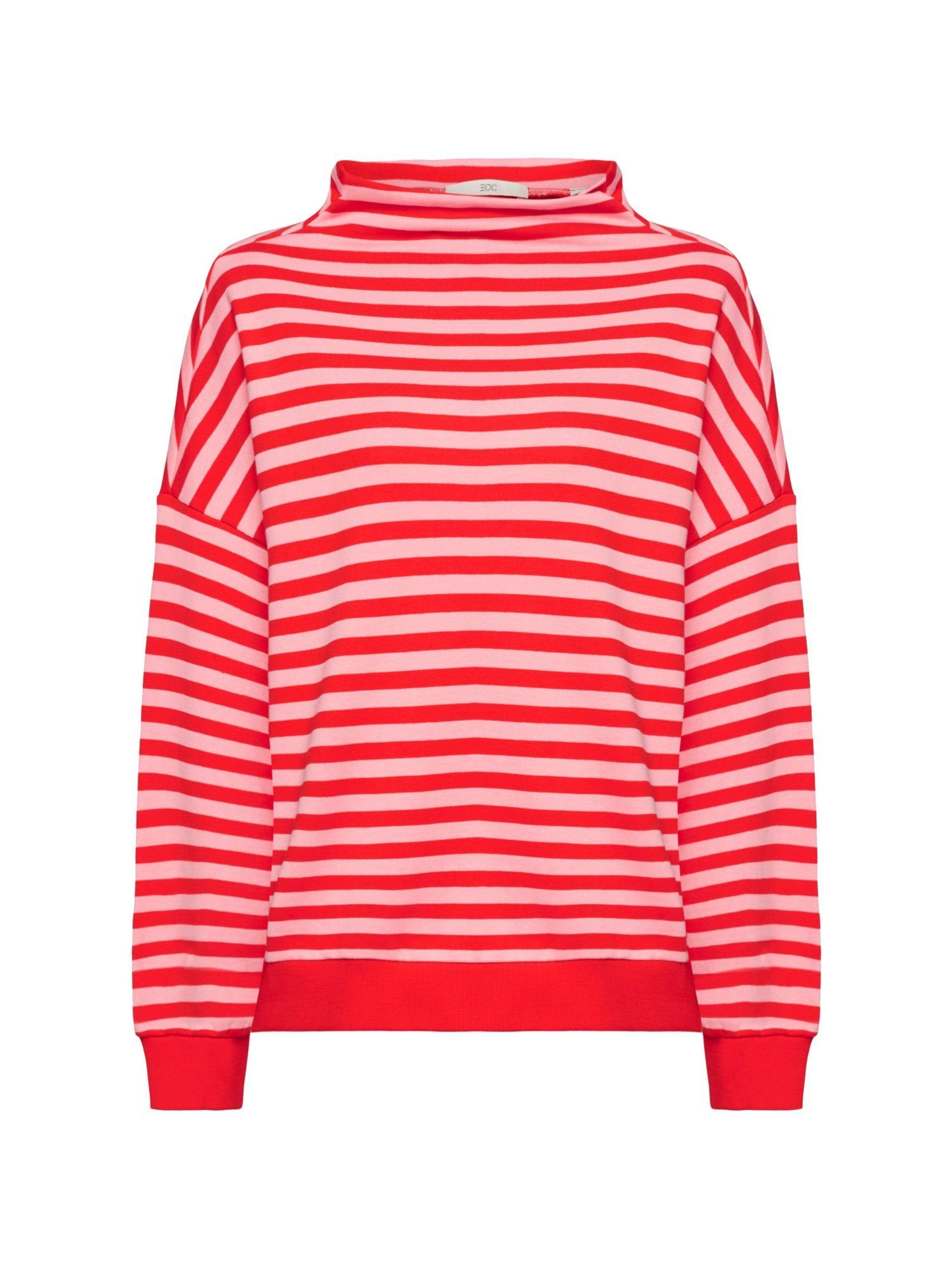 by Streifenmuster (1-tlg) Sweatshirt mit edc Sweatshirt Esprit