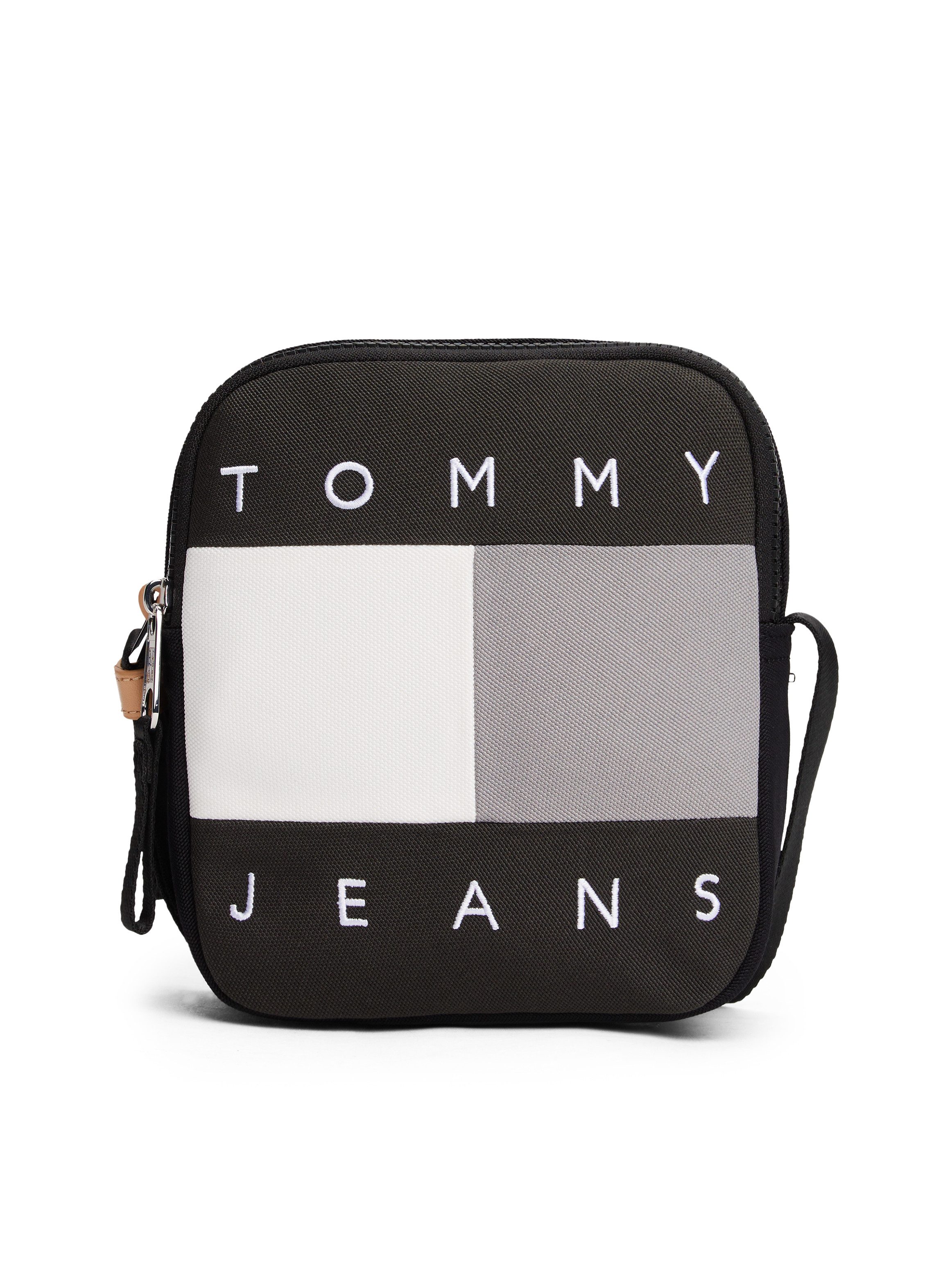 Tommy Jeans Umhängetasche TJM ARCHIVE REPORTER, Men Schultertasche mit plakativem Logoschriftzug