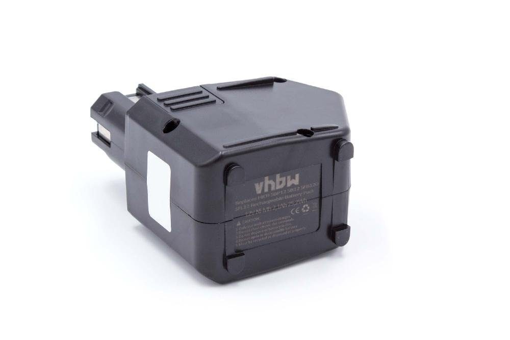 vhbw kompatibel mit Hilti SB12, SF120-A Akku NiMH 2100 mAh (12 V)