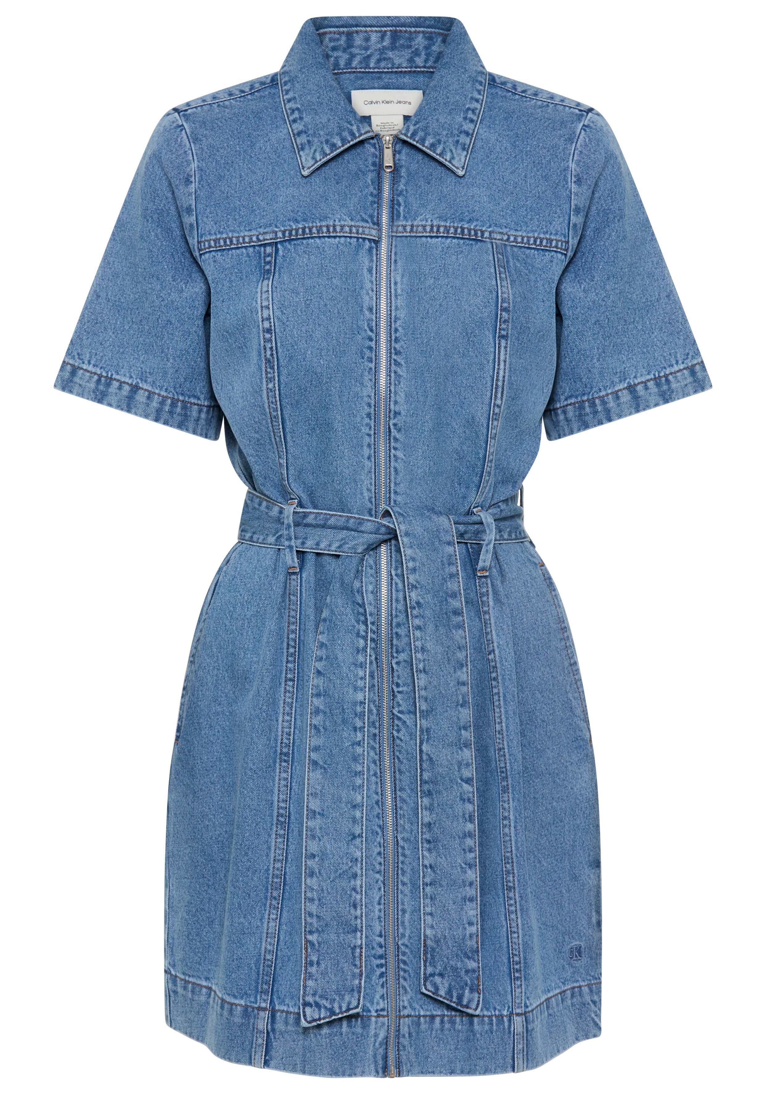 Jeanskleid BELTED SHIRT DRESS RADIO BLUES