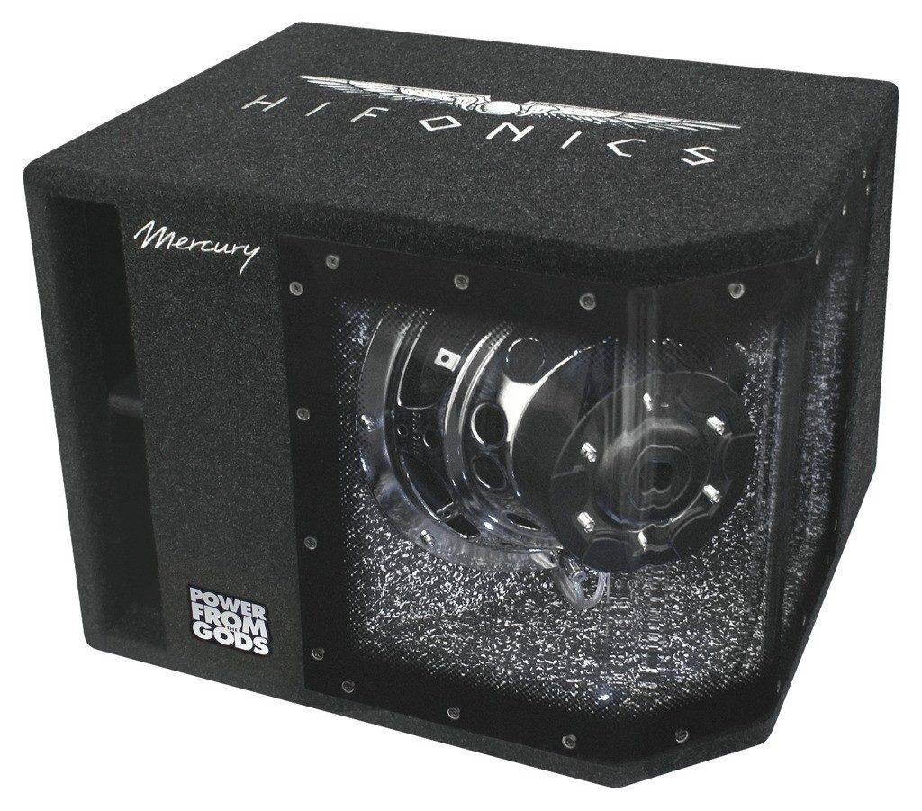 Hifonics Mercury MR10BP 25cm Bandpass-Subwoofer Auto-Subwoofer (400 W, max.: W 25 cm)