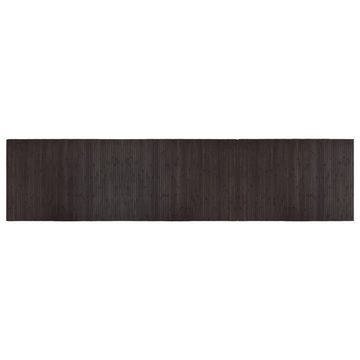 Teppich Teppich Rechteckig Dunkelbraun 70x300 cm Bambus, vidaXL, Rechteckig