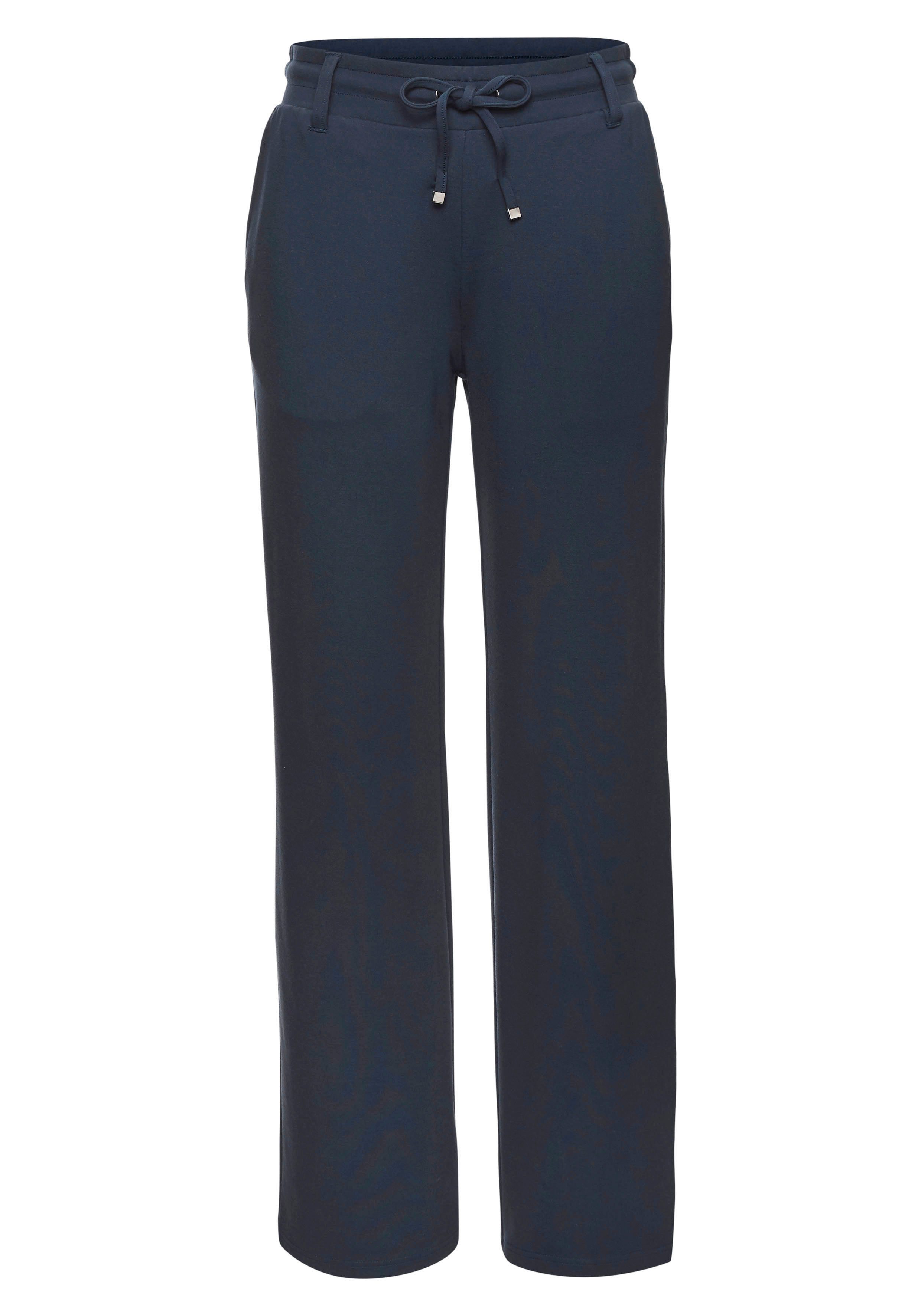 LASCANA Homewearhose in weich fließendem Material, Loungewear