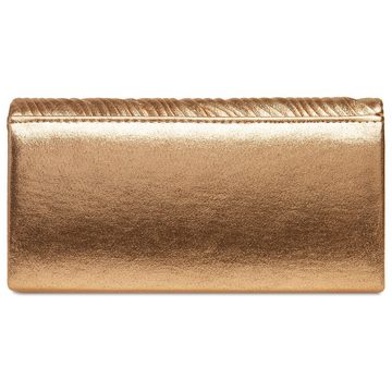 Caspar Clutch TA519 elegante Damen Satin Clutch Abendtasche Abendtasche