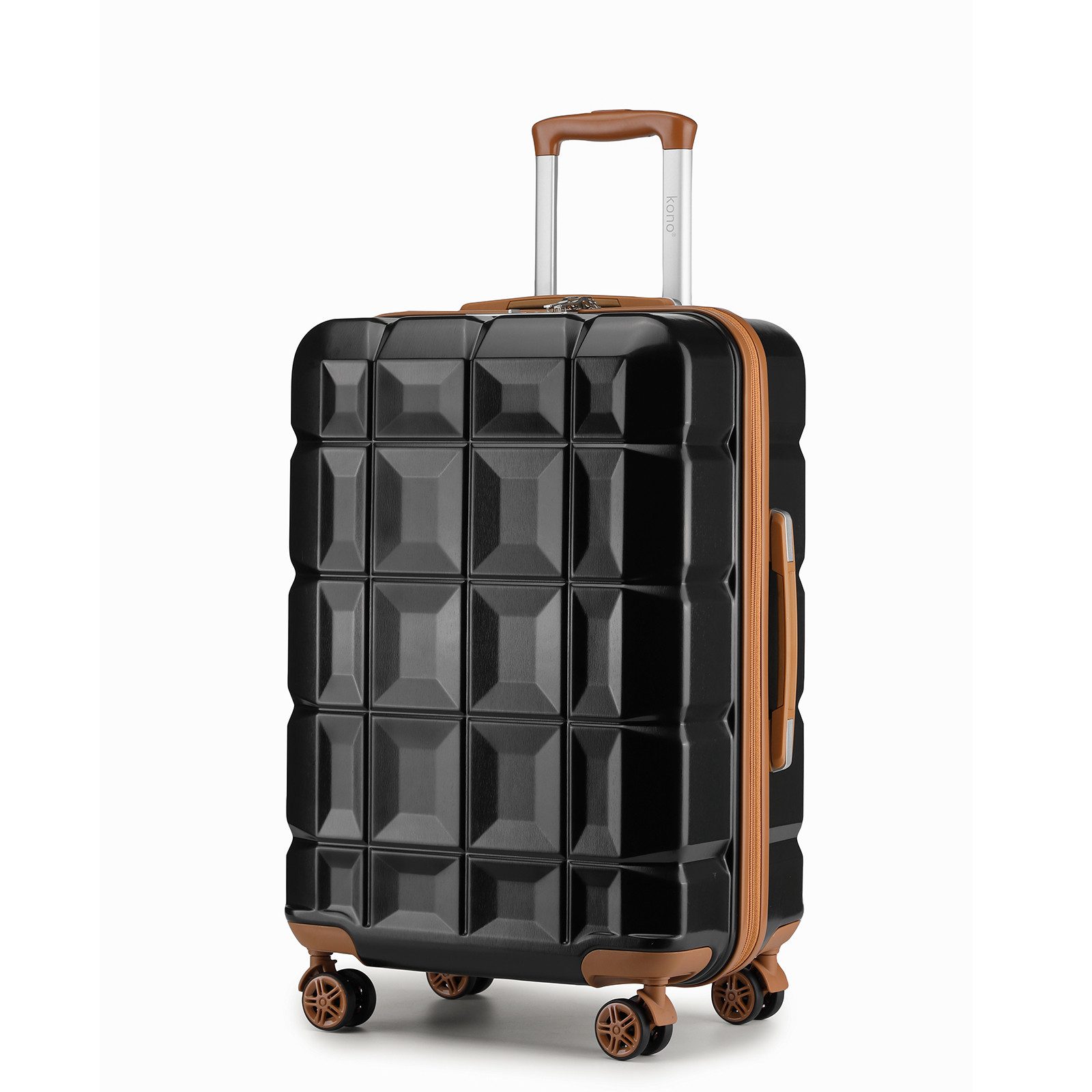 KONO Koffer Hartschalenkoffer mit TSA Schloss, 4 Rollen, ABS, 13/20/24/28 Z günstig online kaufen
