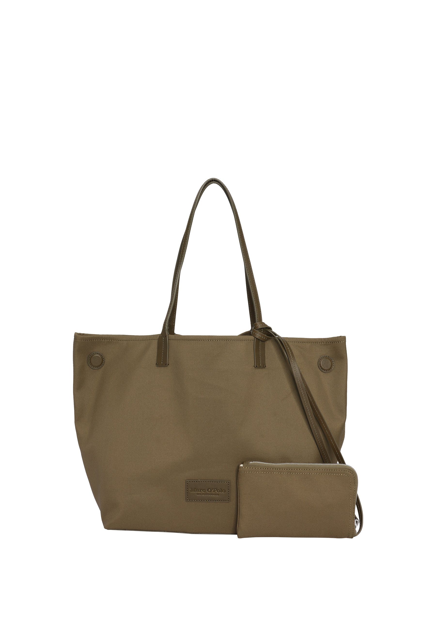 Label-Applikationen GREEN OLIVE Shopper Samira, mit Marc O'Polo