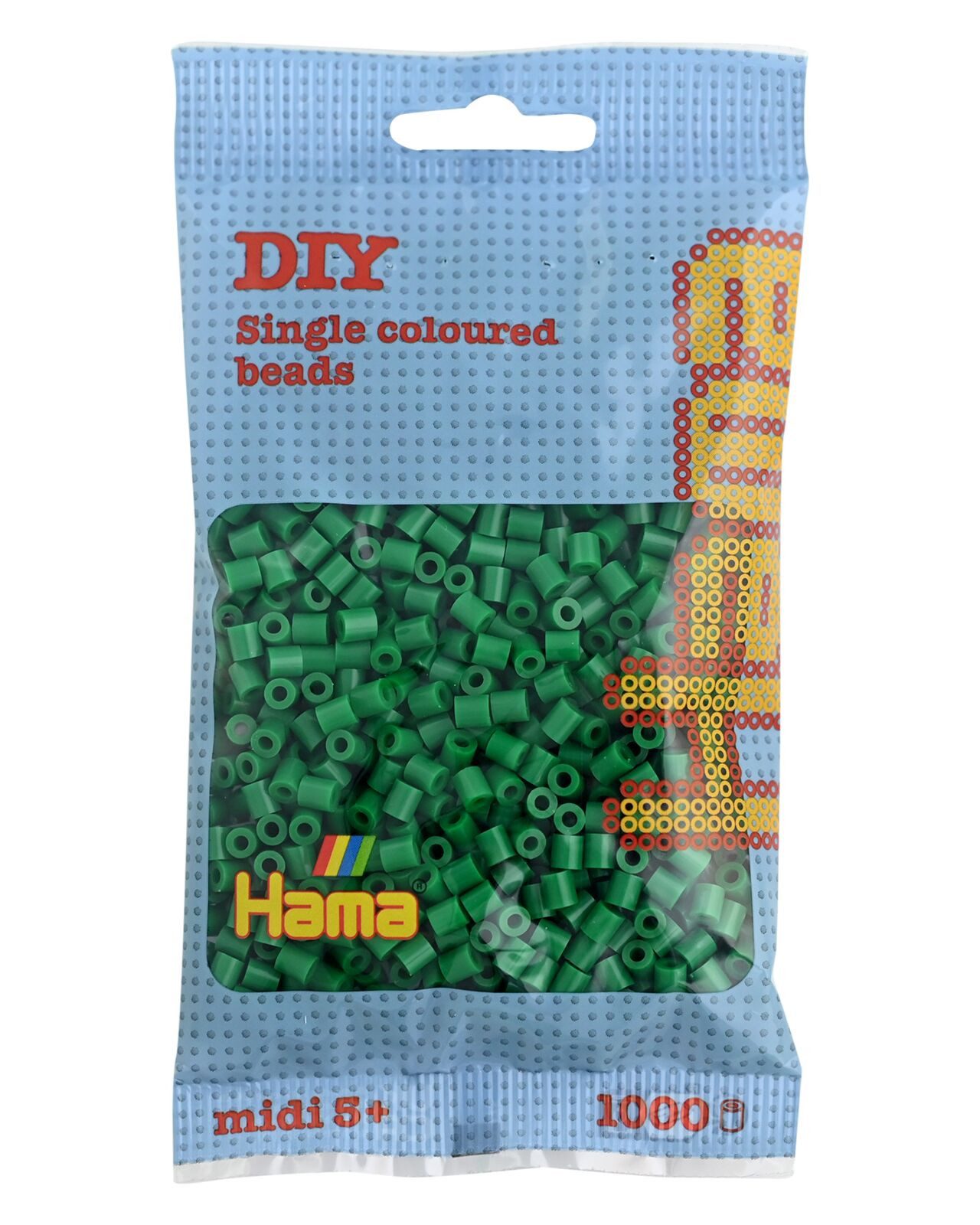 Hama Bügelperlen Hama Beutel mit 1000 Midi-Bügelperlen