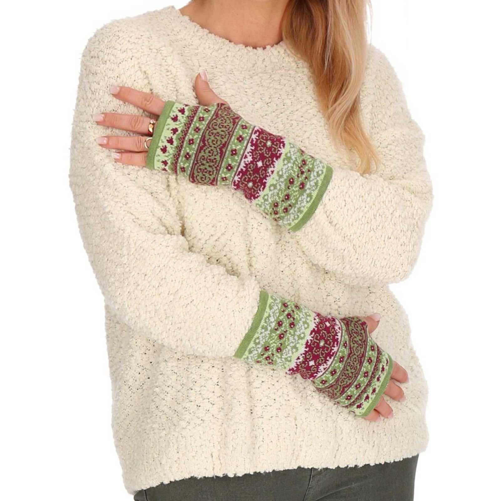 KUNST UND MAGIE Armstulpen Armstulpen Handwärmer Handschuhe Pulswärmer extr günstig online kaufen