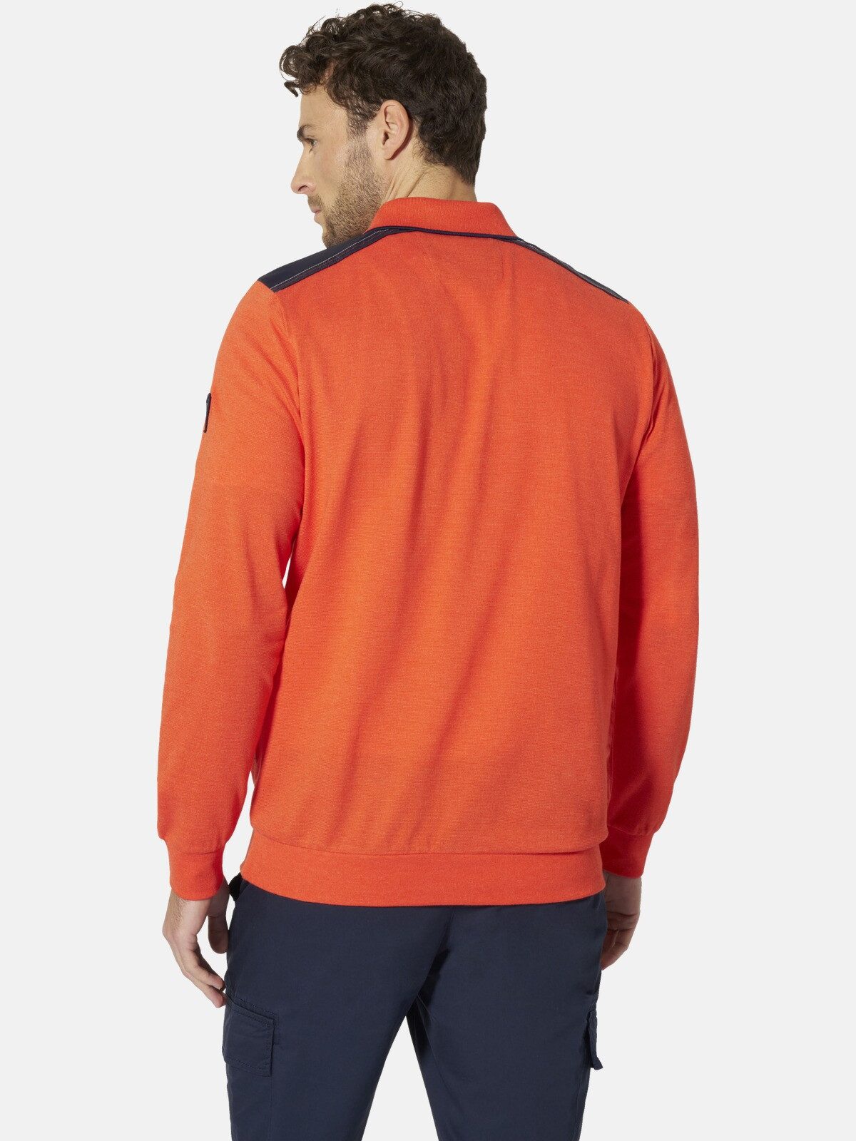 Babista Langarm-Poloshirt VELGIO mit modischen Kontrastbesätzen günstig online kaufen
