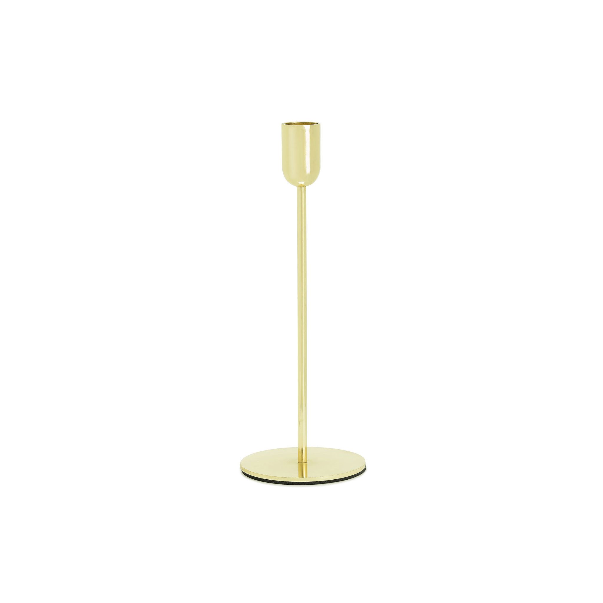 partydeco Торшеры, Торшеры für Stabkerzen Metall 22cm Gold