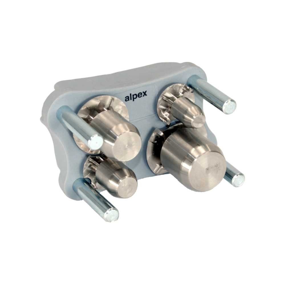 Fränkische Rohrwerke Wasserrohr Fränkische Alpex Entgrat- und Kalibrierwerkzeug 16/20/26/32 mm