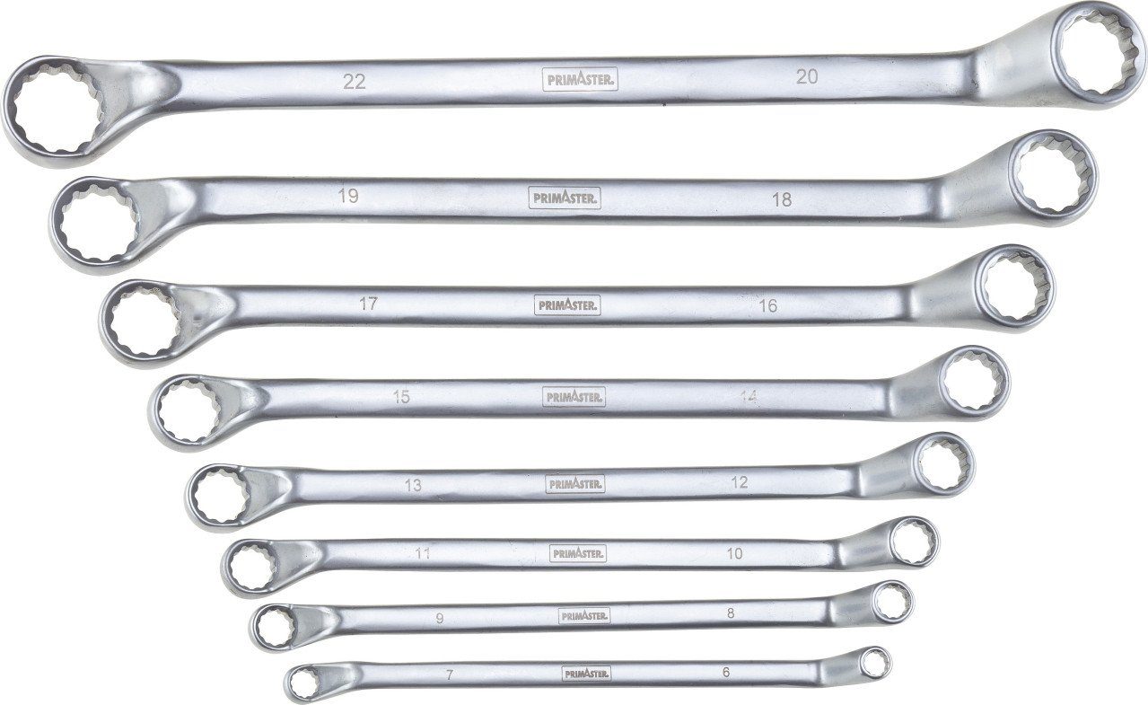 Primaster Drehmomentschlüssel Primaster Ringschlüssel-Set 8-teilig 6 - 22 mm