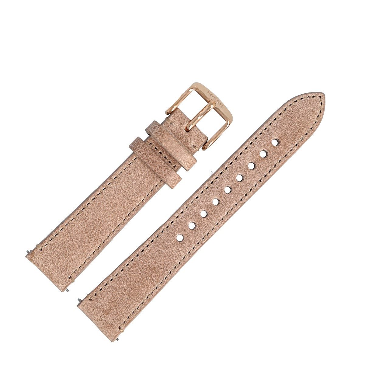 Uhrenarmband 18mm Leder Beige ES-3358 LB-ES3358