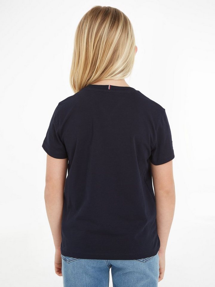 Tommy MONOTYPE S/S T-Shirt TEE PRINT Hilfiger FOIL mit Folienprint