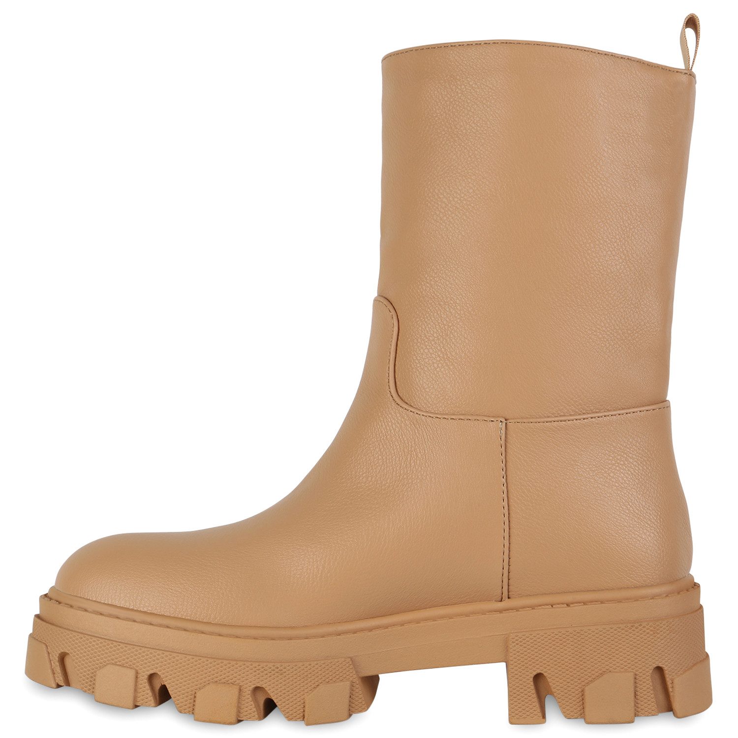 VAN HILL 837805 Plateaustiefel Profil-Sohle günstig online kaufen