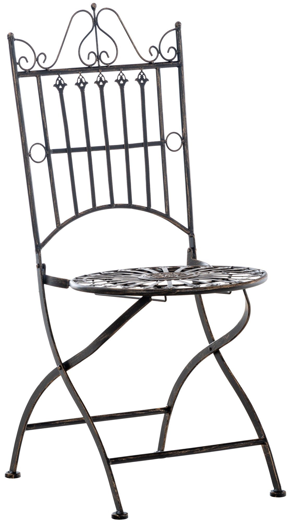 CLP Gartenstuhl Sadao, aus Eisen gefertigt bronze | Stühle