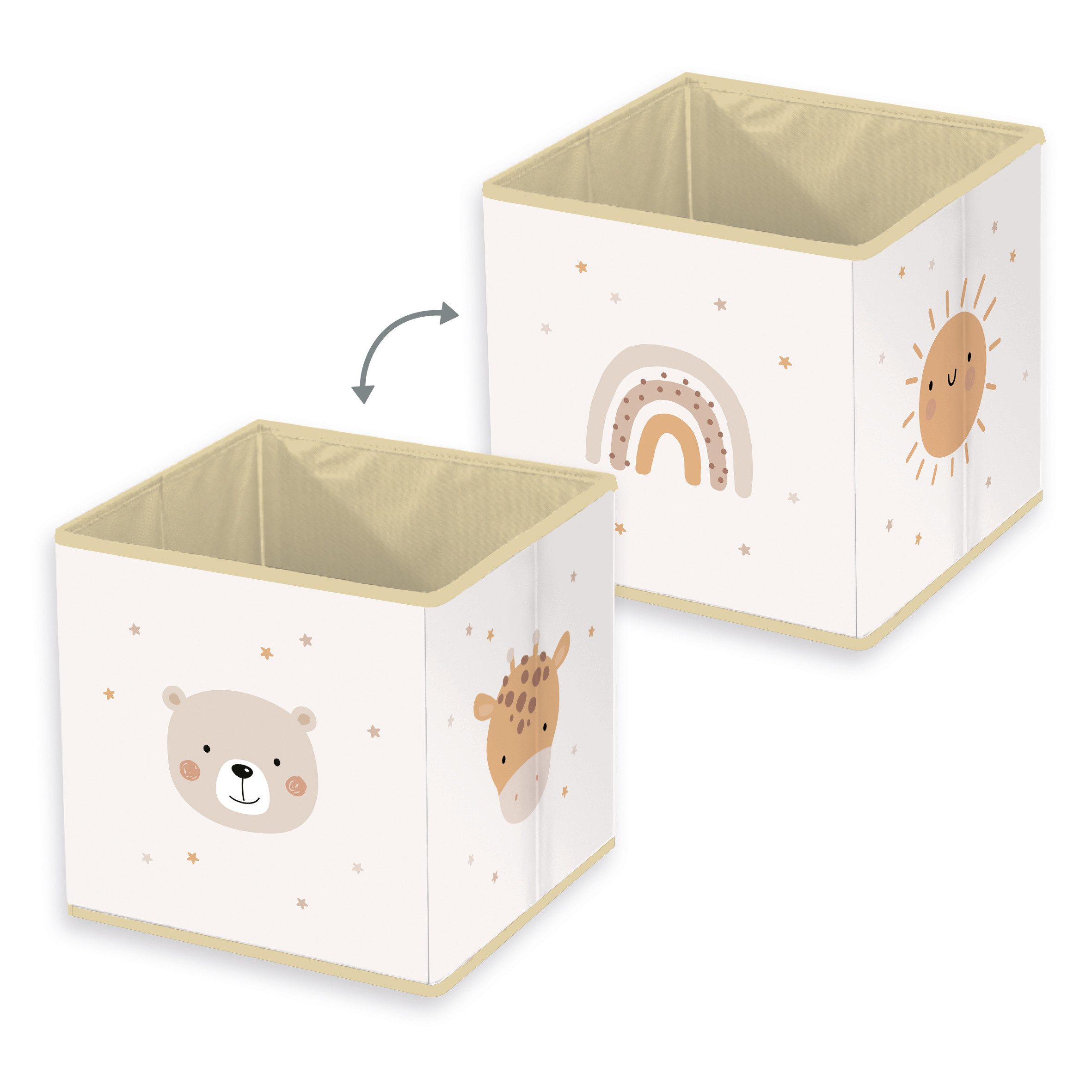 Baby Best Aufbewahrungsbox – Little Friends 30x30x30cm