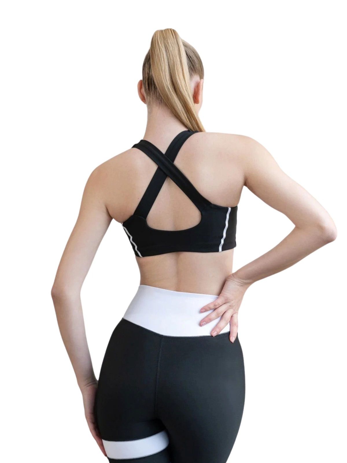 Lismina Sporttop Menton Sport Bra Atmungsaktiv, Elastischer Bund