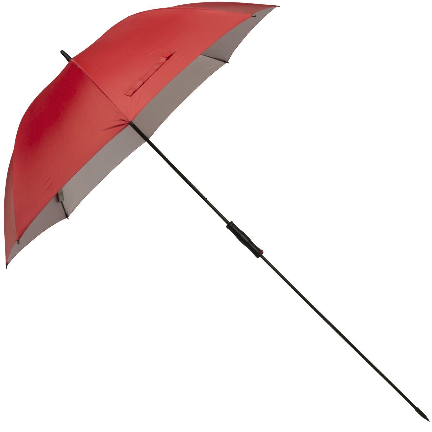 derby Stockregenschirm XXL Golfschirm mit UV-Schutz, uni innen silber, für Strand und Camping für Familien und Paare