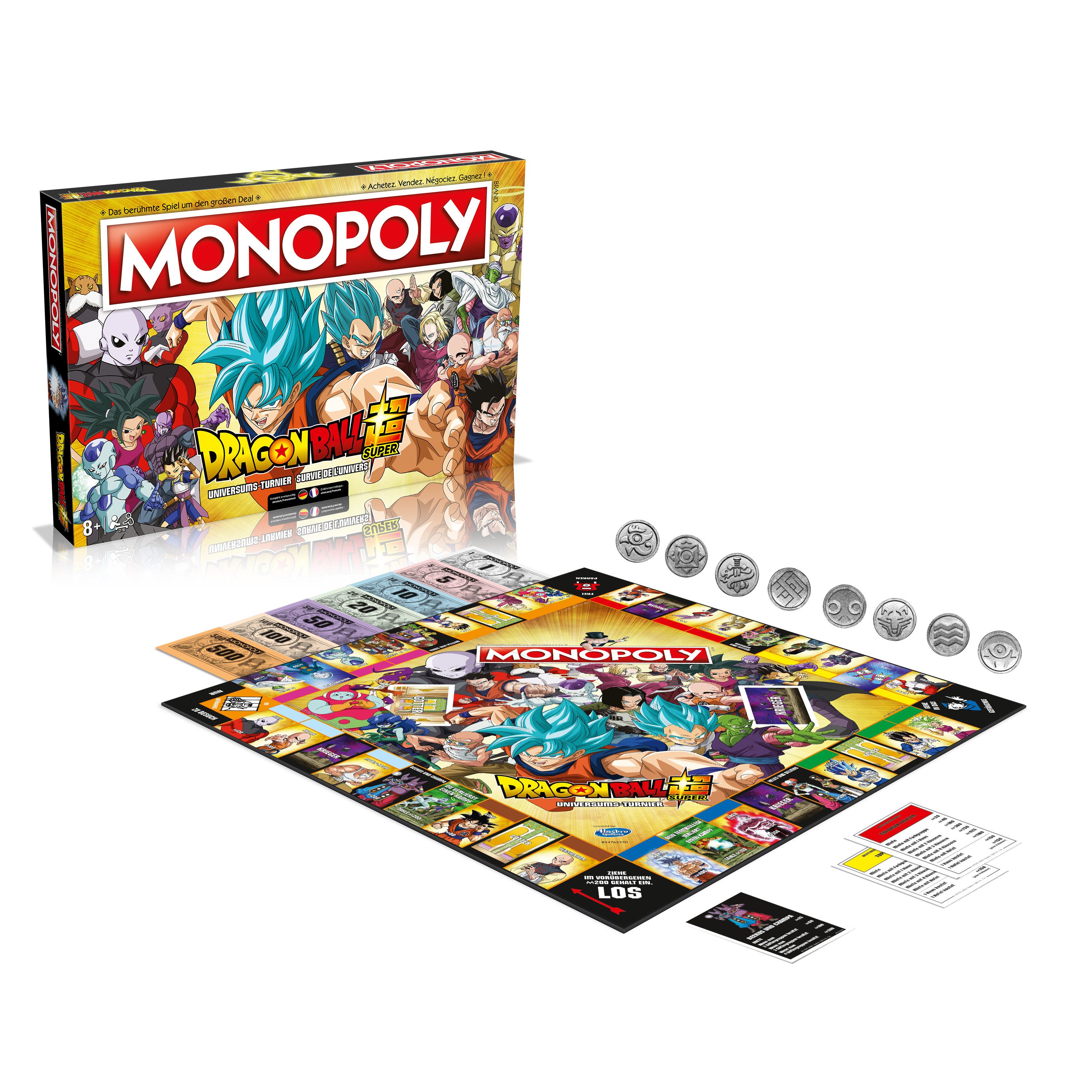 Winning Moves Spiel Monopoly Dragon Ball Super (deutsch/französisch)